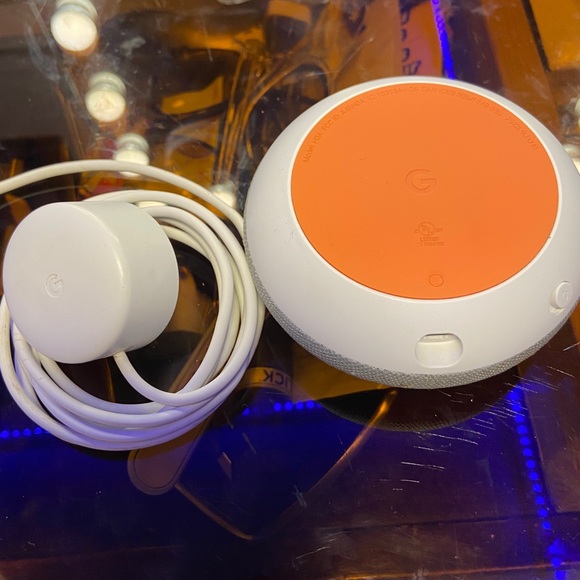 Google Home Mini Smart Speaker with Google Assistant - Chalk (GA00210-US) - Picture 3 of 3